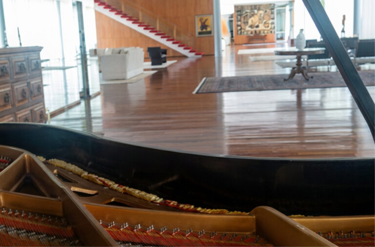 Piano afinado no palácio do alvorada